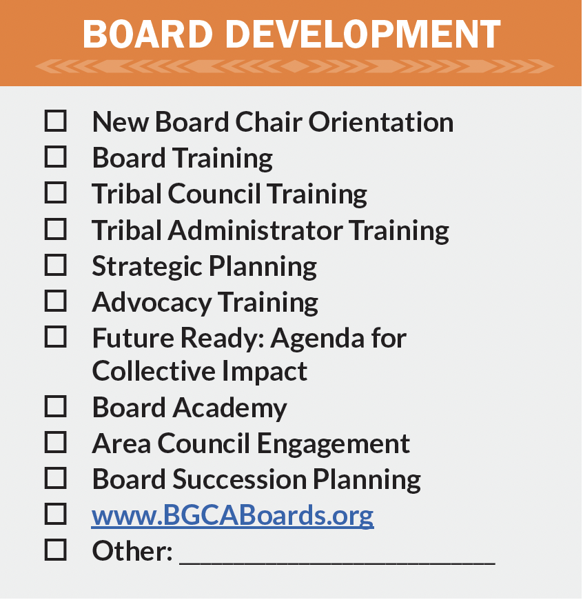 Board Development
